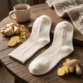 Shiyera ginger wool socks — product image 2